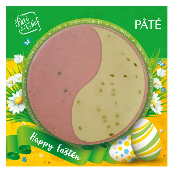 Pastēte Pate Du Chef ar vistu un garšaugiem 80g