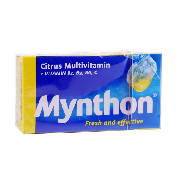 Pastilas MYNTHON Citrus Multivitamin, 34g