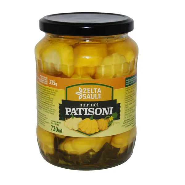 Patisoni Zelta Saule marinēti 670g/335g