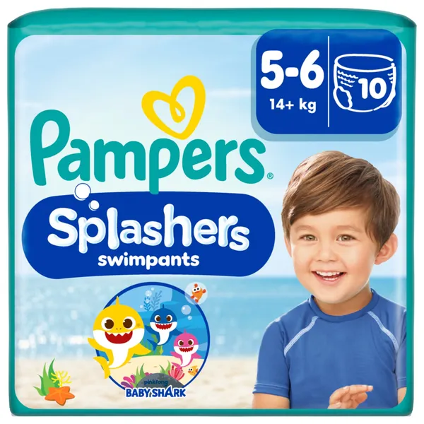 Peldēšanas autiņbiksītes Pampers S5-6 14+kg 10gab