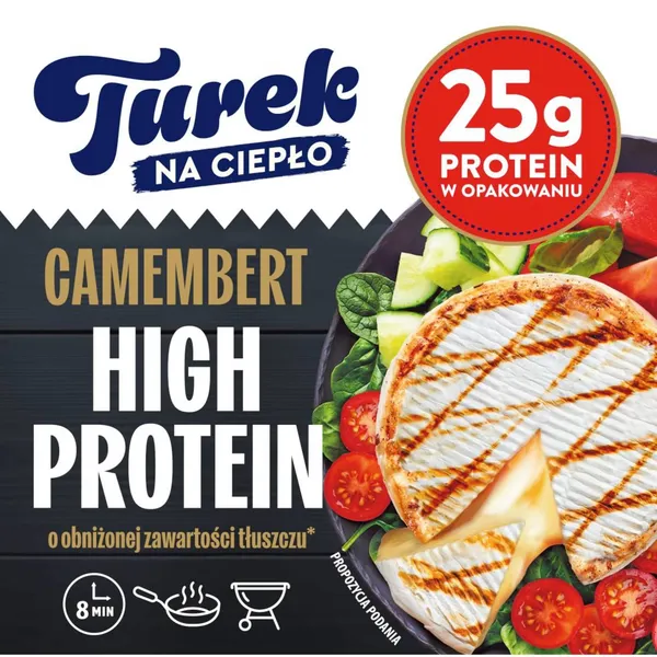 Pelējuma siers cepšanai Turek Camembert High Protein 44% 120g