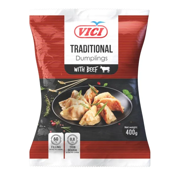 Pelmeņi ar l/l gaļu Traditional 400g