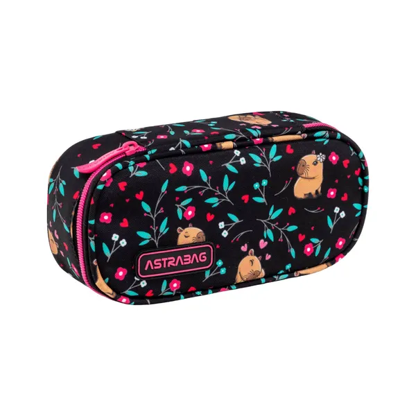 Penālis Astrabag Flower Capy 9x5x22cm BS26