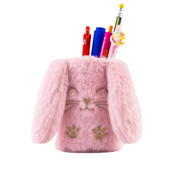 Penālis Astrabag Fluffy Bunny 8x8x12cm BS26