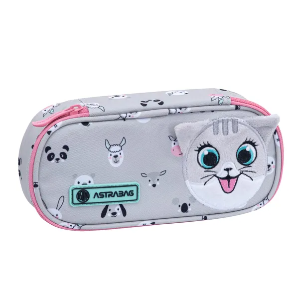 Penālis Astrabag Kitty The Cute 9x5x22cm BS26