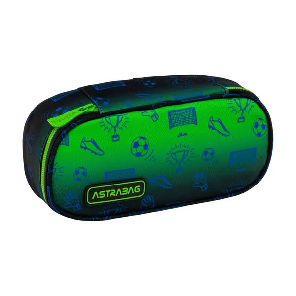 Penālis Astrabag Ombre Football 9x5x22cm BS26