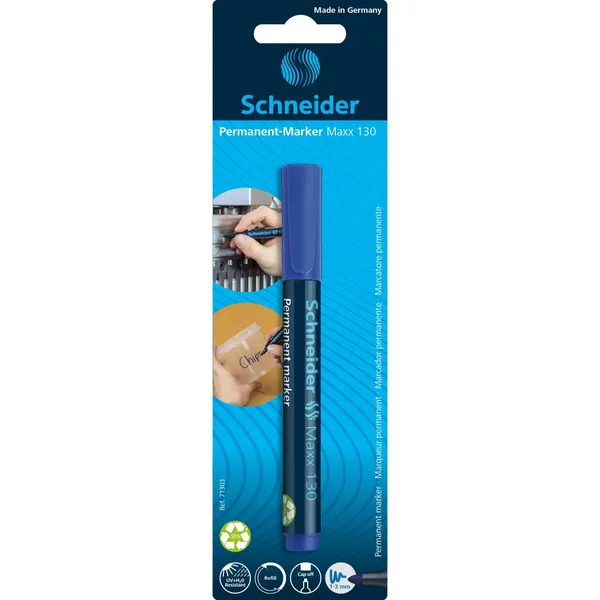 Permanentais marķieris Schneider zils BS25