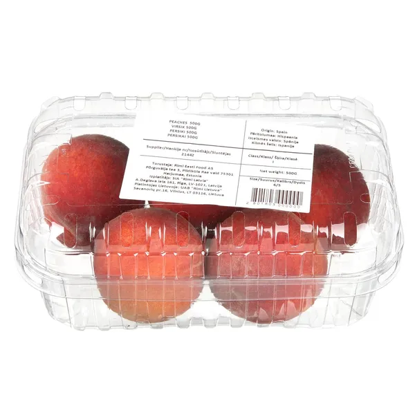 Persiki 1. šķira 500g