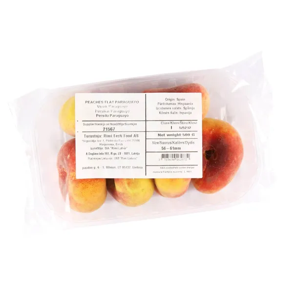 Persiki Paraguayo 1. šķira 500g