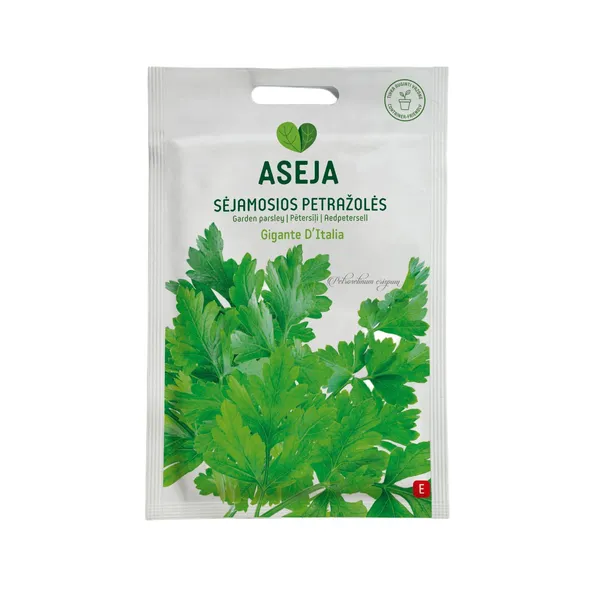 Pētersīļu sēklas Gigante d’Italia, Aseja, 2g, 10-0023 (E)
