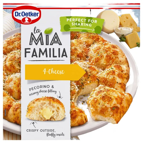 Picas maize Dr. Oetker La Mia Familia četru sieru 480g