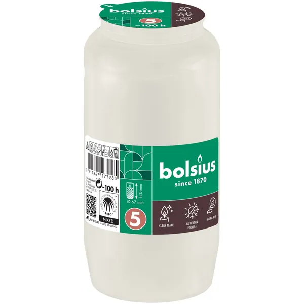Piemiņas sveces BOLSIUS 100h