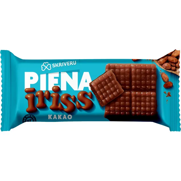 Piena īriss Skrīveru Saldumi ar kakao 50g