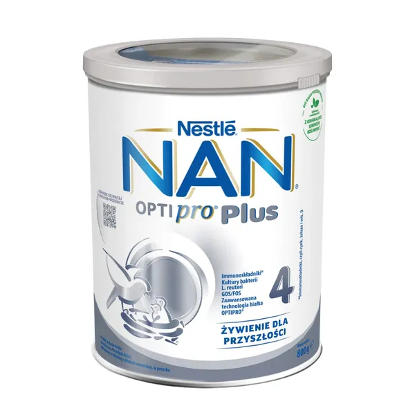 Piena maisījums Nan Optipro Plus 4, no 2 gadu vecuma 800g