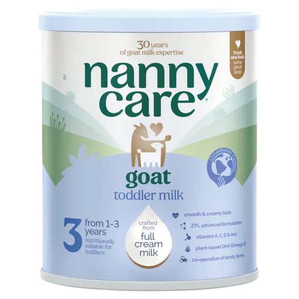Piena maisijums Nannycare no 1-3 gadiem 800g