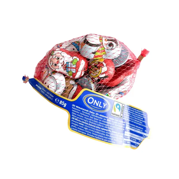 Piena šokolādes figūriņas Only ar piena krēmu 80g