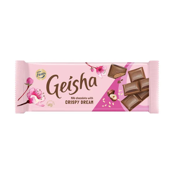 Šokolāde piena Geisha Crispy Dream 100g