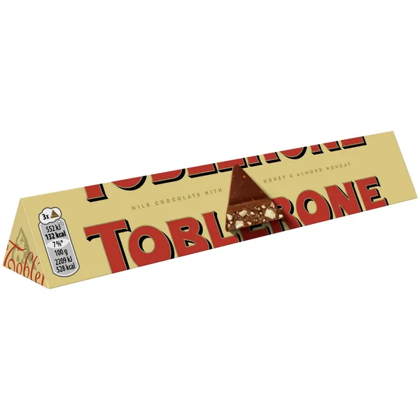 TOBLERONE piena šokolāde, 100g