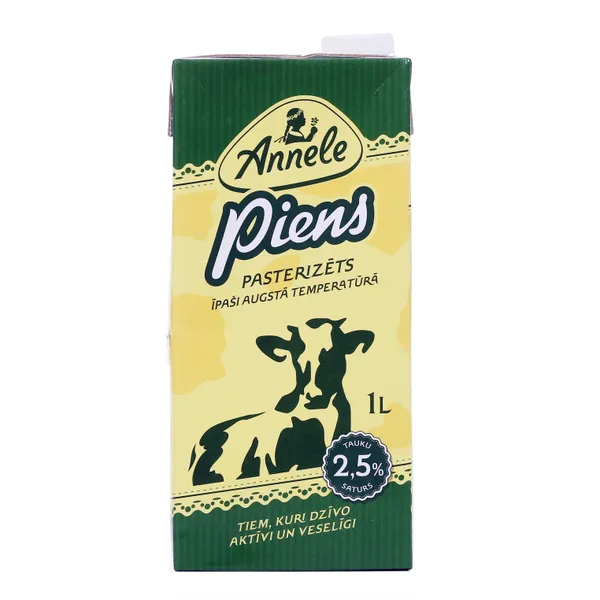 Piens Annele UHT 2,5% 1l