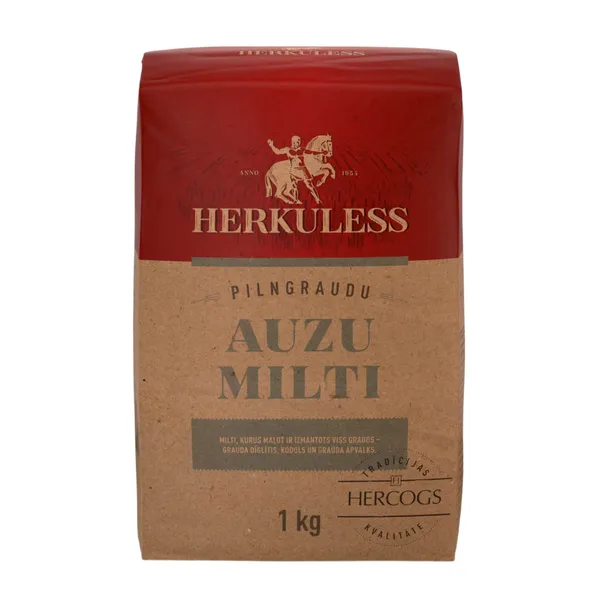 Pilngraudu auzu milti Herkuless 1kg