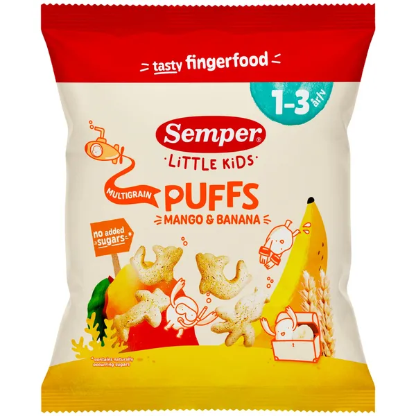 Pilngraudu uzkoda ar mango-banānu garšu Semper EKO 9m+ 18g