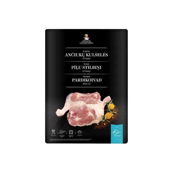 Pīļu stilbiņi svaigi fasēti kg