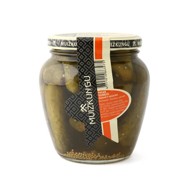 Pipargurķīši Muižkungu medainie 530g/290g