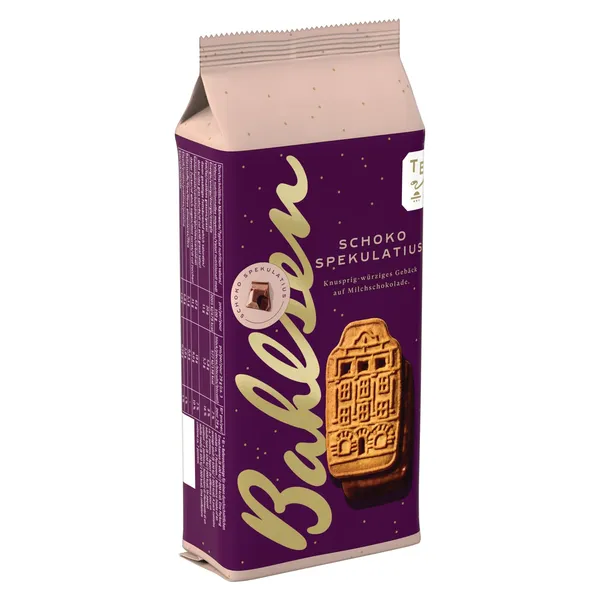 Piparkūkas Bahlsen ar šokolādes pārklājumu 192g