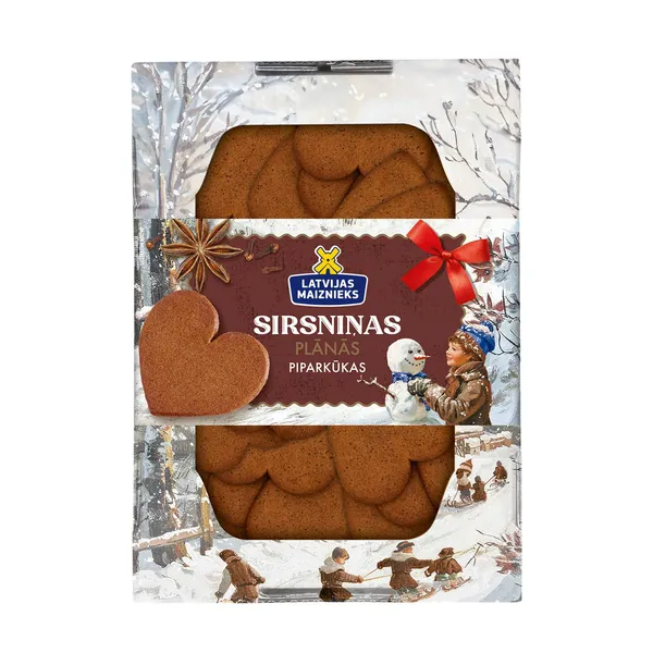 Piparkūkas plānās sirsniņas 200g