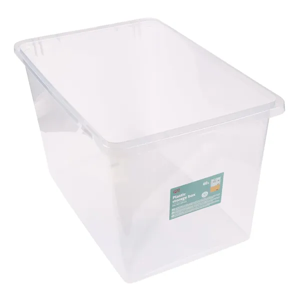 Pl. uzglabāšanas kaste bez vāka Cozy Home 60L