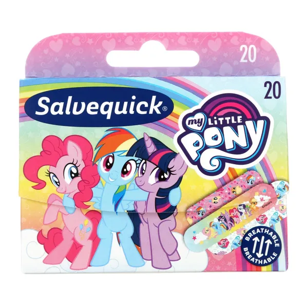 Plāksteri bērniem Salvequick My Little Pony 20 gab.