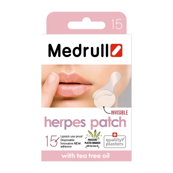Plāksteri Medrull Herpes 15 gab.