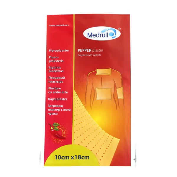 Plāksteris Medrull piparu 10cm x 18cm