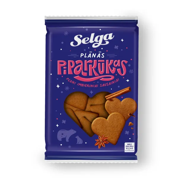 Piparkūkas plānās SELGA 500g