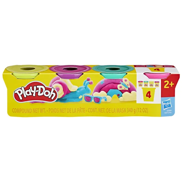 Plastilīns Play Doh 4 paka G0512