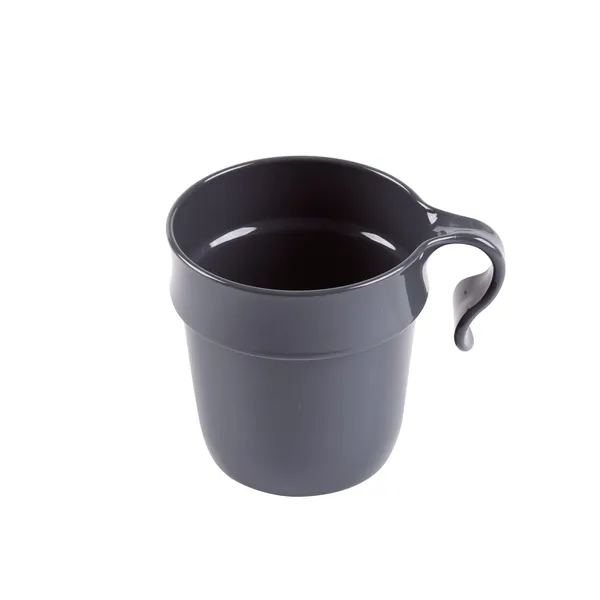 Daudzkārt izmantojama plastmasas krūze Cozy Home, balta, 300 ml