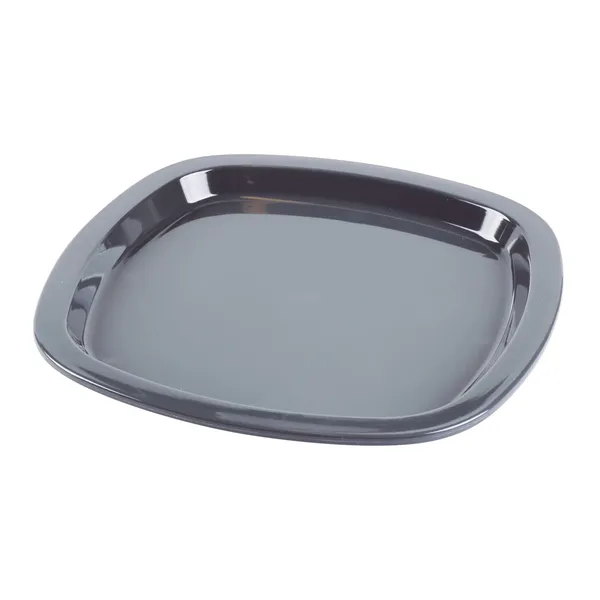 Daudzkārt izmantojams plastmasas šķīvis Good Cook, pelēks, 18,4 cm