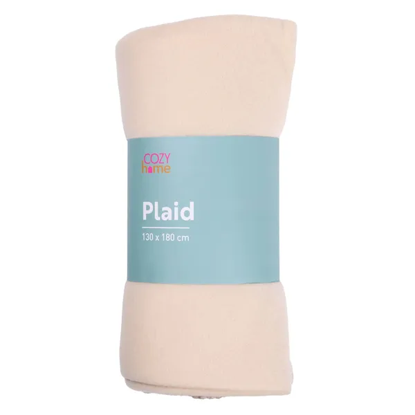 Pleds Cozy Home balts 130x180cm SS25