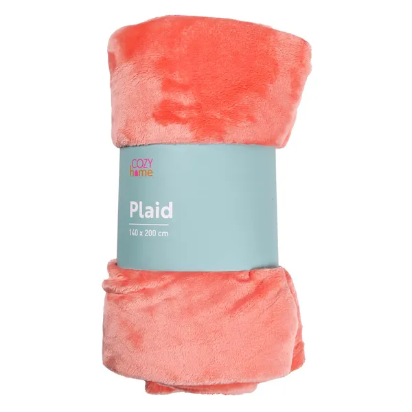 Pleds Cozy Home persiku krāsā 140x200cm SS25