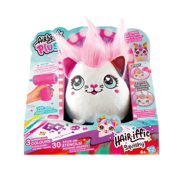 Plīša rotaļlieta Airbrush Hairiffic squishy AIR040