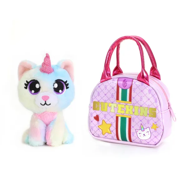 Plīša rotaļlieta Cutekins ar somiņu 35061