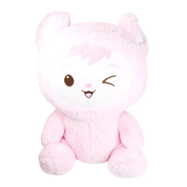 Plīša rotaļlieta Lababy 60cm rozā AW26