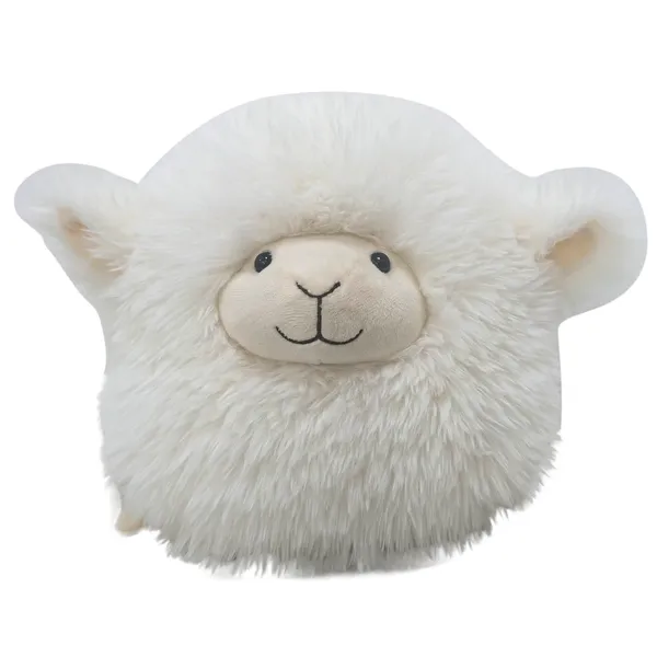 Plīša rotaļlieta Lieldienu jēriņš apaļš 30cm