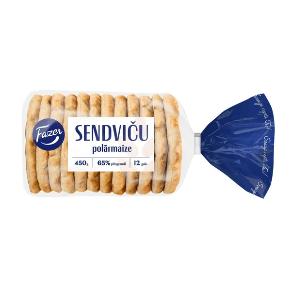 Sendviču polārmaize FAZER 450g