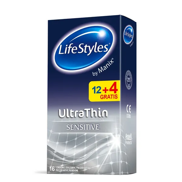 Prezervatīvi Lifestyles Ultra Thin 12gb