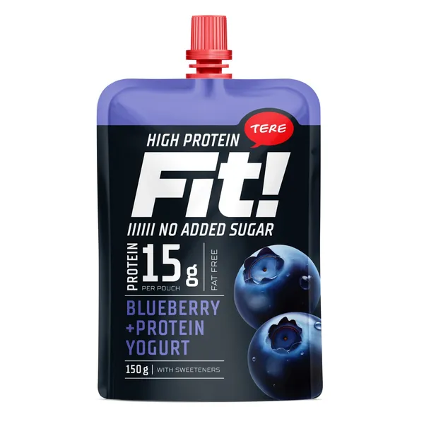 Proteīna jogurts Fit melleņu, ar saldinātāju 150g