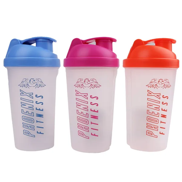 Proteīna kokteiļa pudele Phoenix Fitness 500 ml