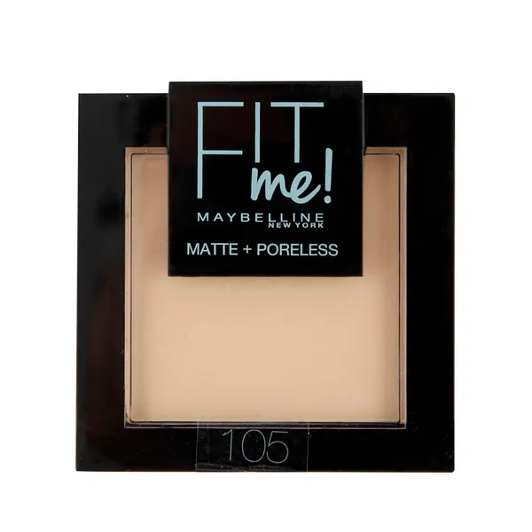 Pūderis Maybelline Fit Me Matte+Poreless Natural Ivory #105 9g