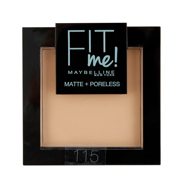Pūderis Maybelline Fit Me Matte+Poreless #115
