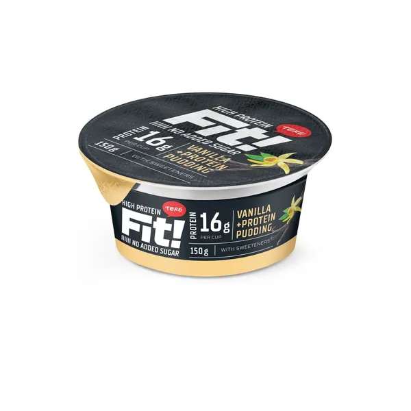 Pudiņš Fit! Proteīna vaniļas 150g